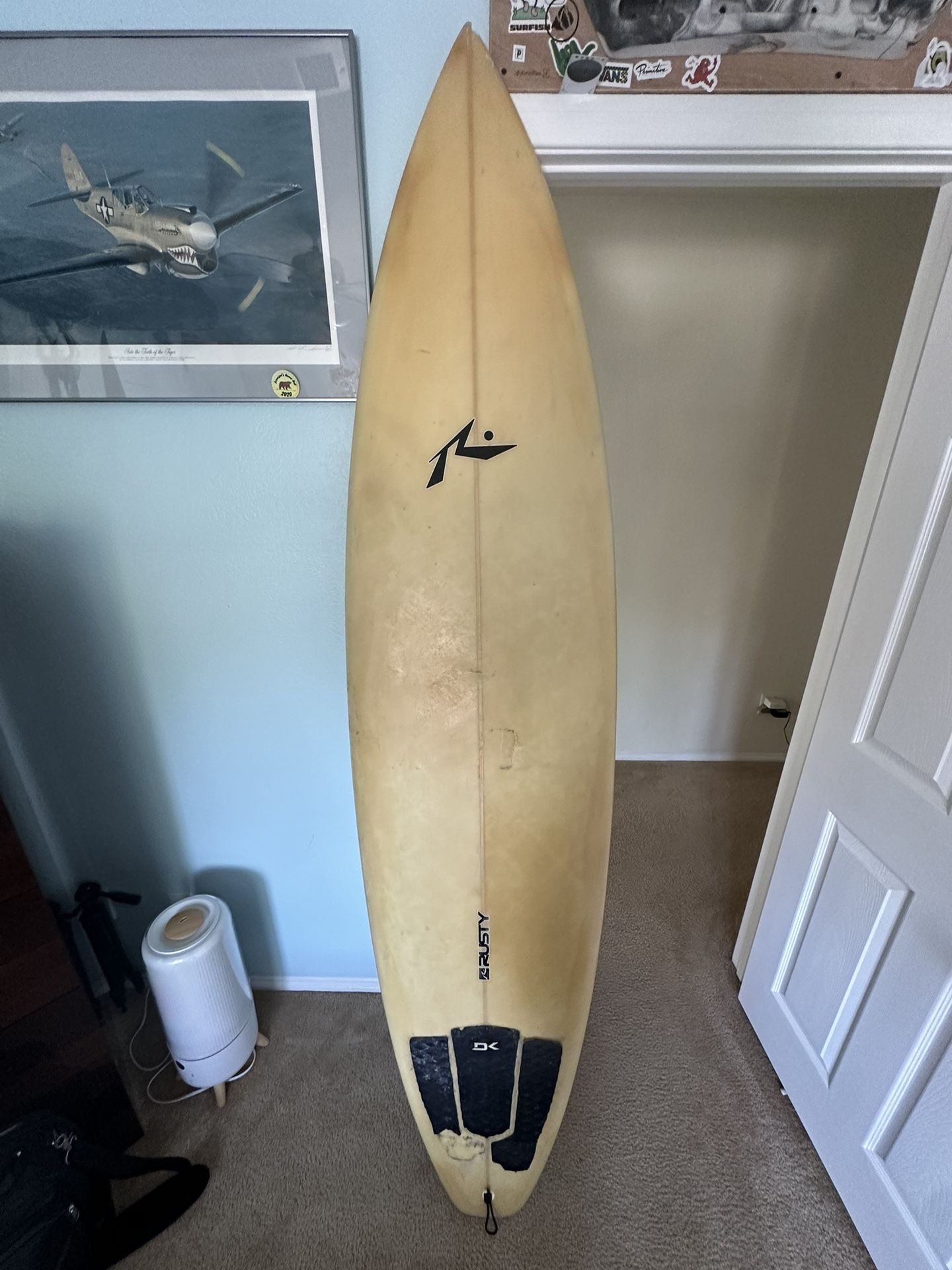 Rusty mid length 7’4
