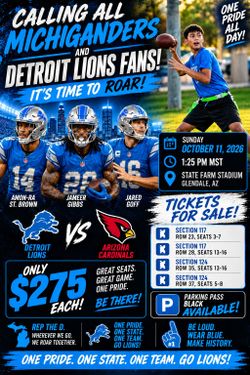 Detroit Lions tickets