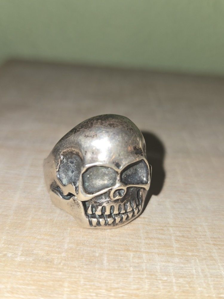 925 Silver Skull Ring