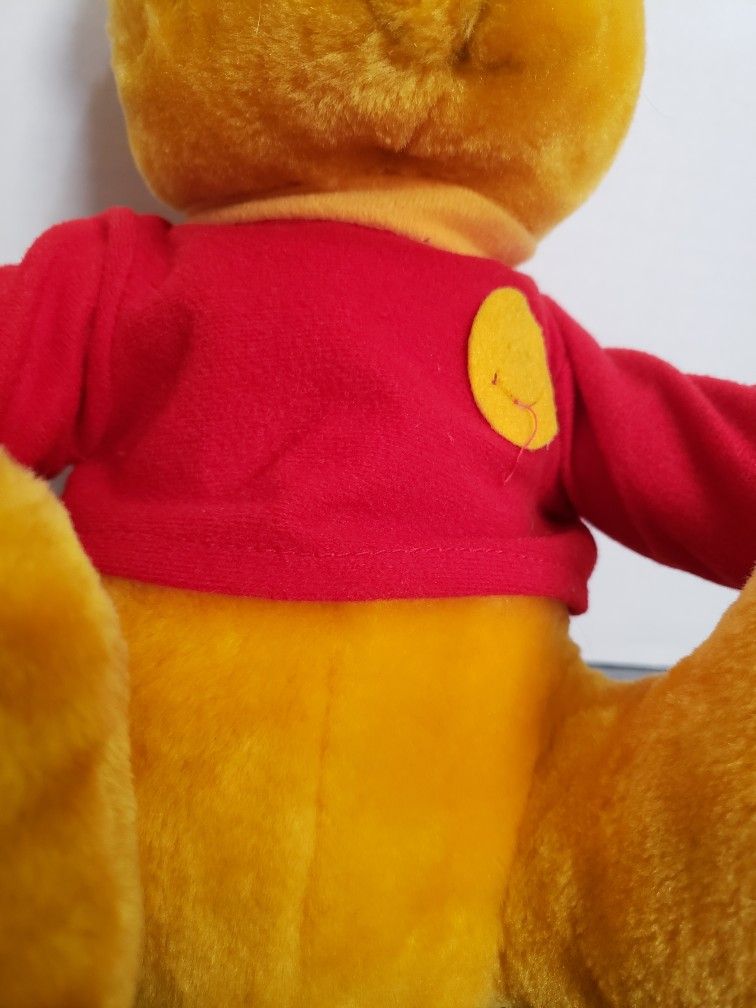 Vintage Pooh Bear Plush 13 in.
