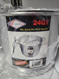 Stock Pot With Steamer
