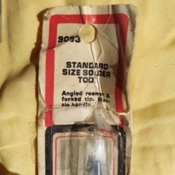 Soldering Aids Standard Size Soldering Tool Forked Tip Plastic Handle 
