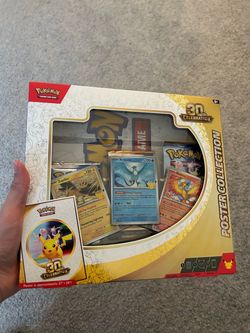 Pokémon TCG 30th Celebration Poster Collection Box