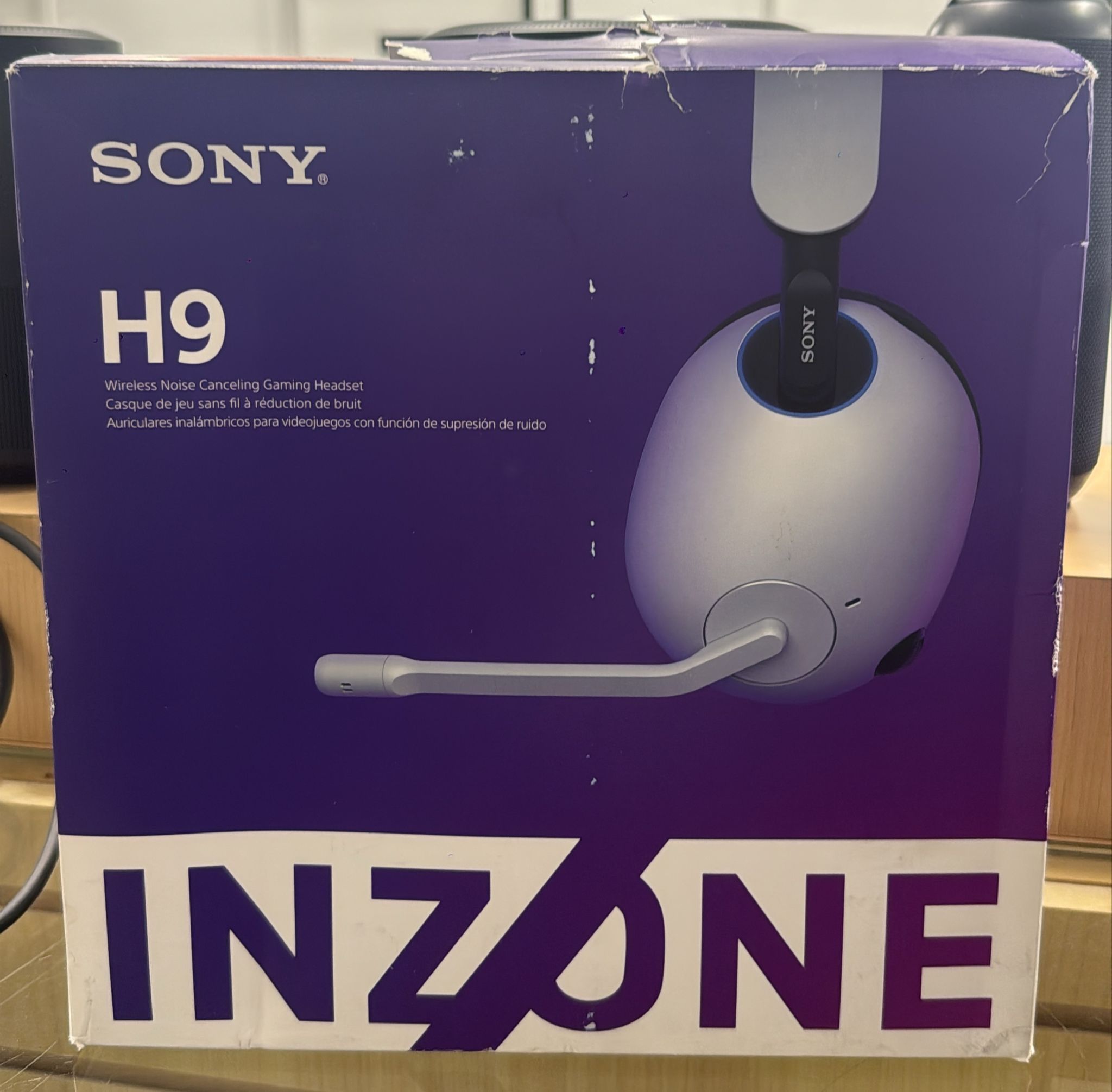 Sony INZONE H9 Wireless Noise Canceling Gaming Headset. No USB $170 1pc