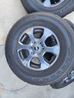 5x FORD BRONCO RANGER WHEELS RIMS TIRES