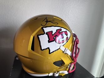 Tyreek Hill, Kansas City Chiefs, Future Hall Of Famer Autographed, Full-Size Helmet