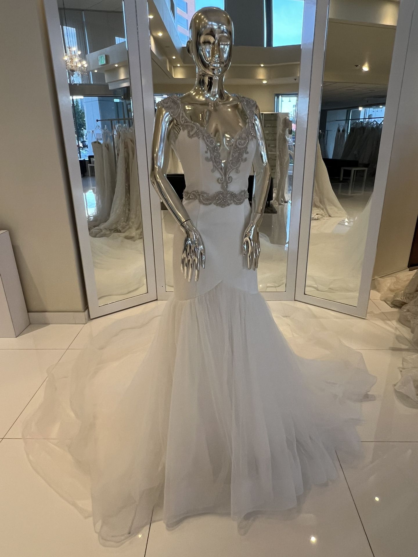 Mermaid, Semi-Mermaid Wedding Dress #22 - 5 Star Bridal store closing sale, $5K dresses for only $750