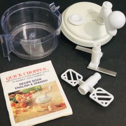 Manual Food Processor With Recipes
