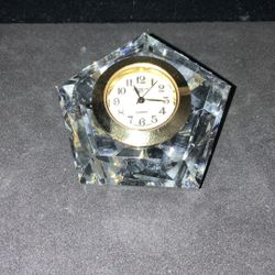 Geneva Mini Crystal Clock