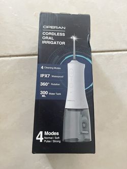 cordless oral irrigaor