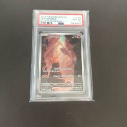 Charmander Psa 10 Graded Pokemon Card 