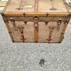 Antique Luggage Trunk