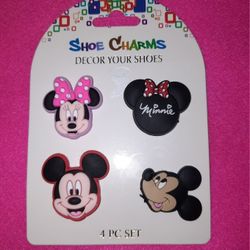 Mickey/Minnie Croc Charms 