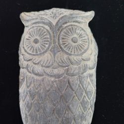 Vintage Metal Owl Bottle Opener Decor