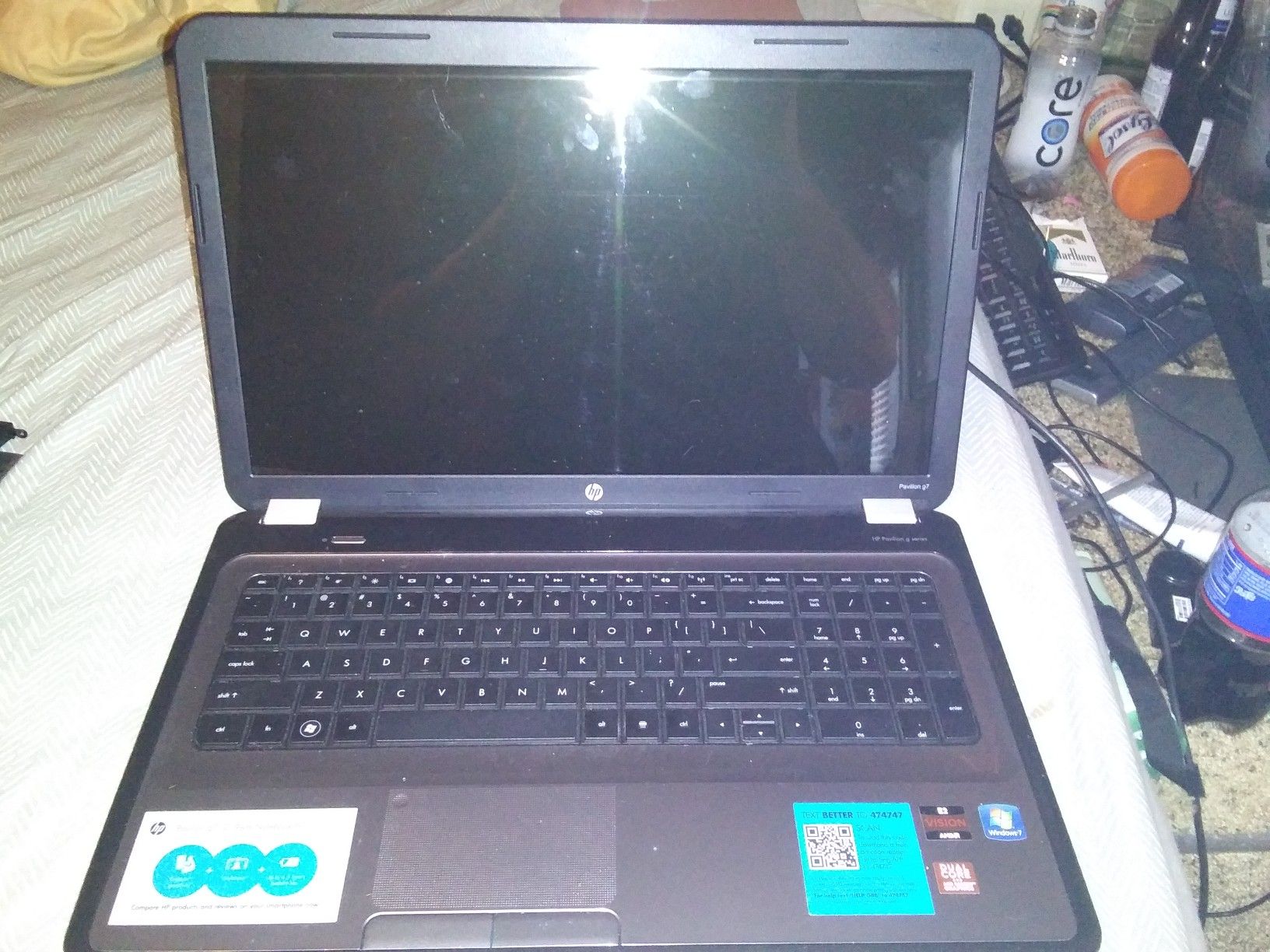 HP Pavilion g7-1219wd AMD-e450 17.3"