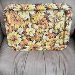 Vintage Metal Lap Tray