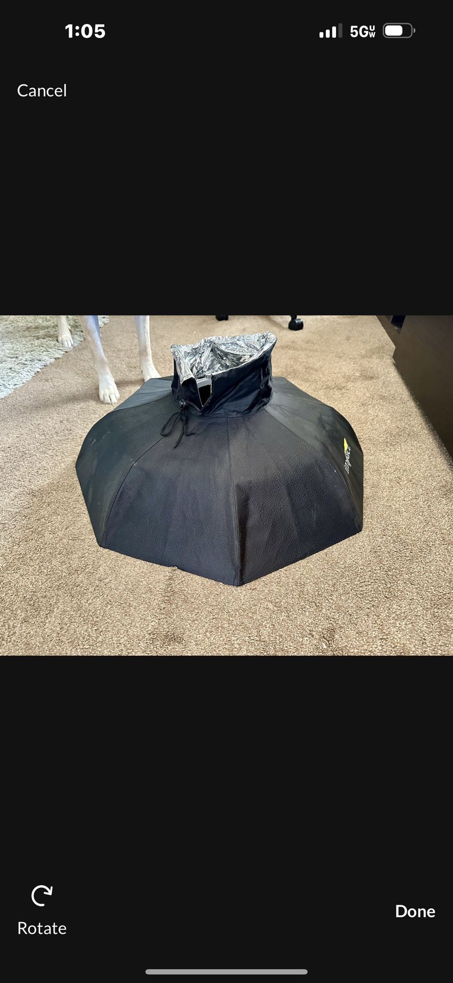 Collapsable Portable Beauty Dish. Professional Lighting. Softbox