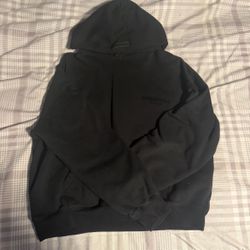 Black essentials hoodie