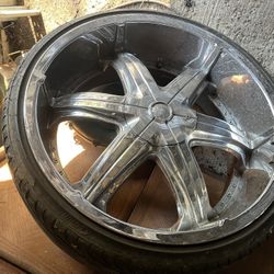 5 Lug 24”  Rims Universal 5 Lug 