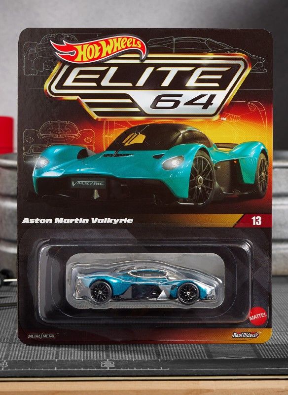 2025 Hot Wheels Elite 64 Aston Martin Valkyrie "Opening Gull Wing Doors" ⭐️NEW-IN-PKG⭐️
