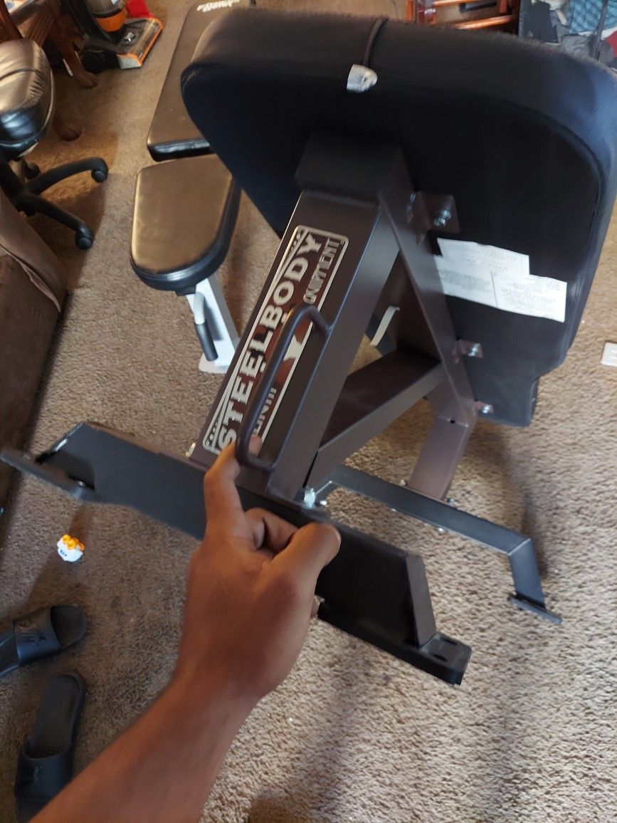 Steel Body Flat Bench