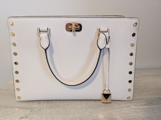 White Michael kors purse