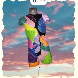 Abstract Torso Wall Art