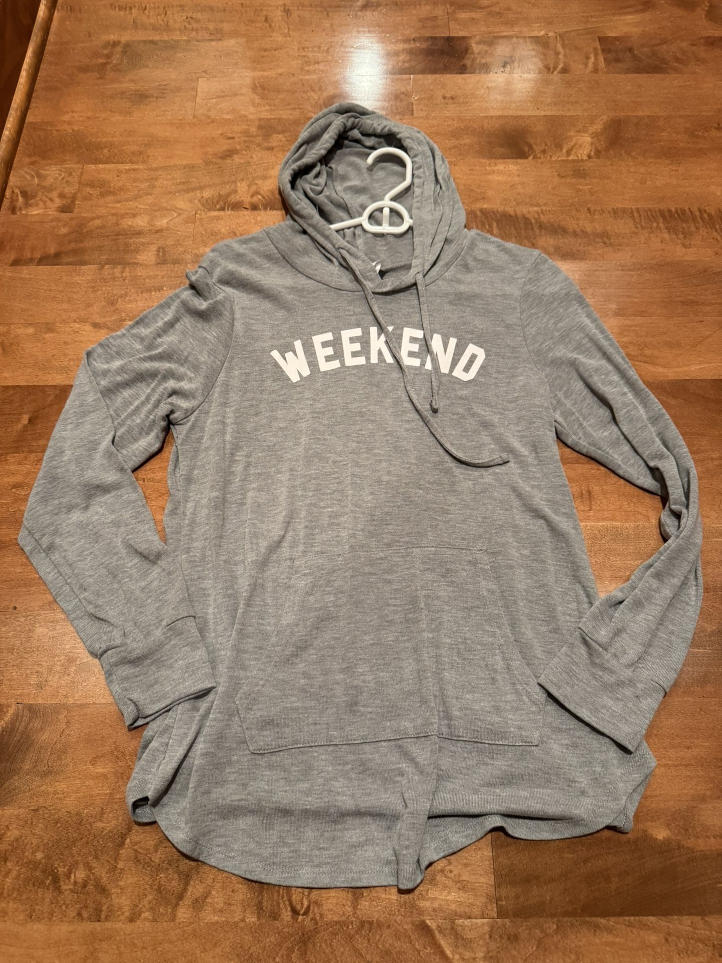 Woman’s Modern Lux Weekend Hoodie Shipping Available