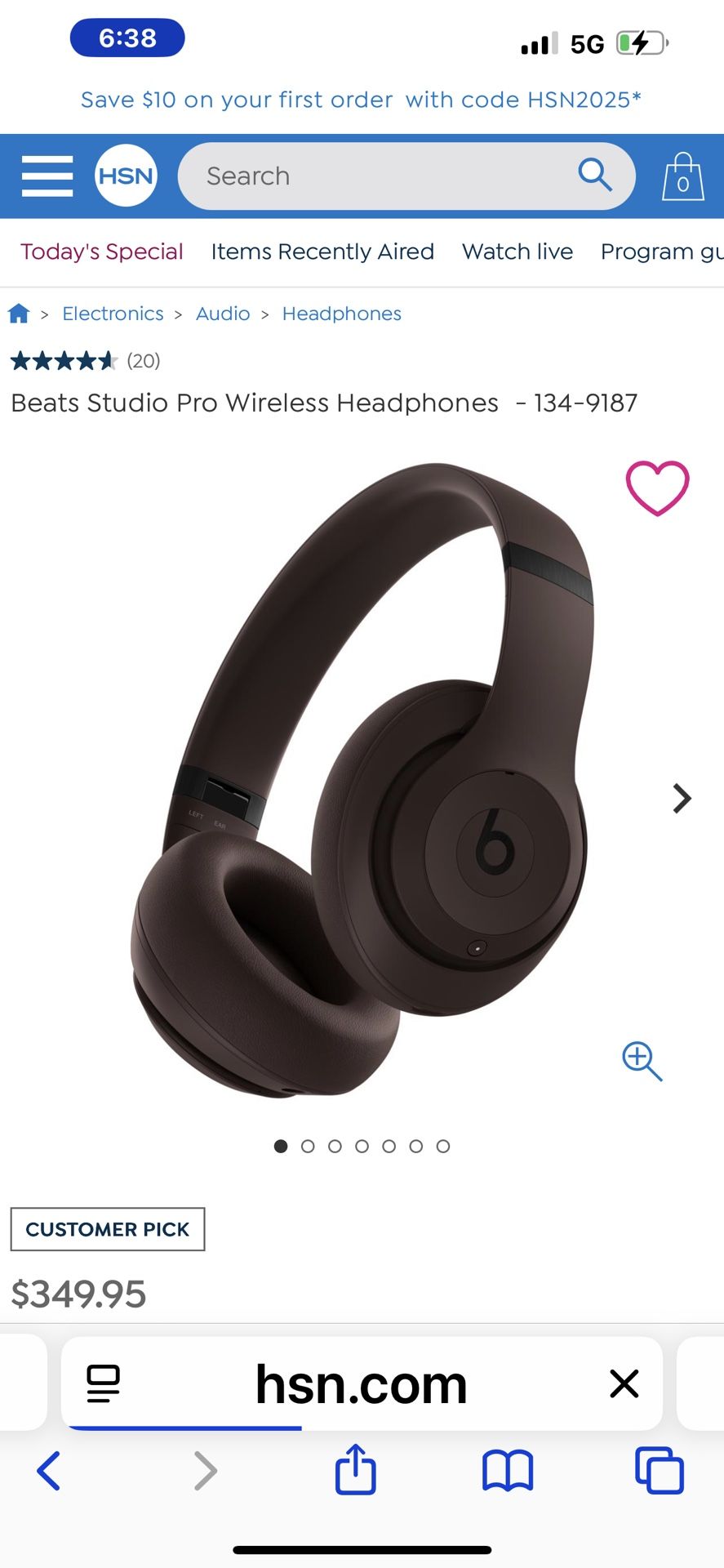 Beats Studio Pro Bluetooth Headphones