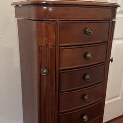 Jewelry Solid Wood Cabinet 