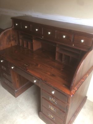 Ethan Allen Roll Top Desk For Sale In Sunbury Oh Offerup