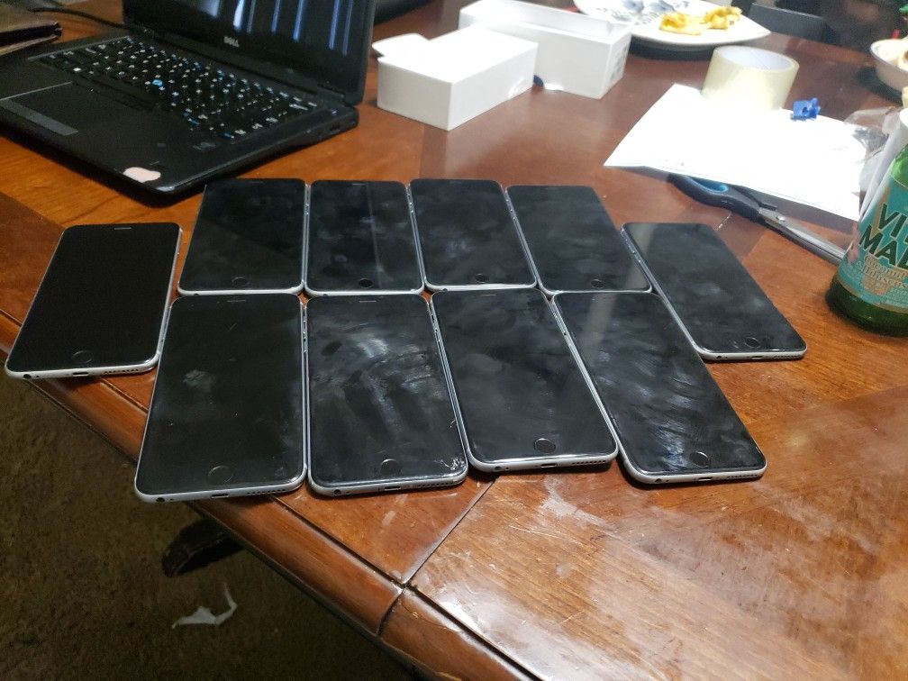 Lot Of 10 Iphone 6s Plus Icloud Or Activation Lock Clean IMEIs