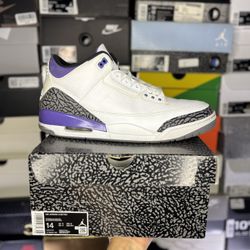 Size 14 - Jordan 3 “Iris” 