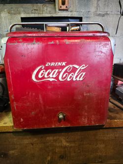 Vintage Coca-Cola cooler