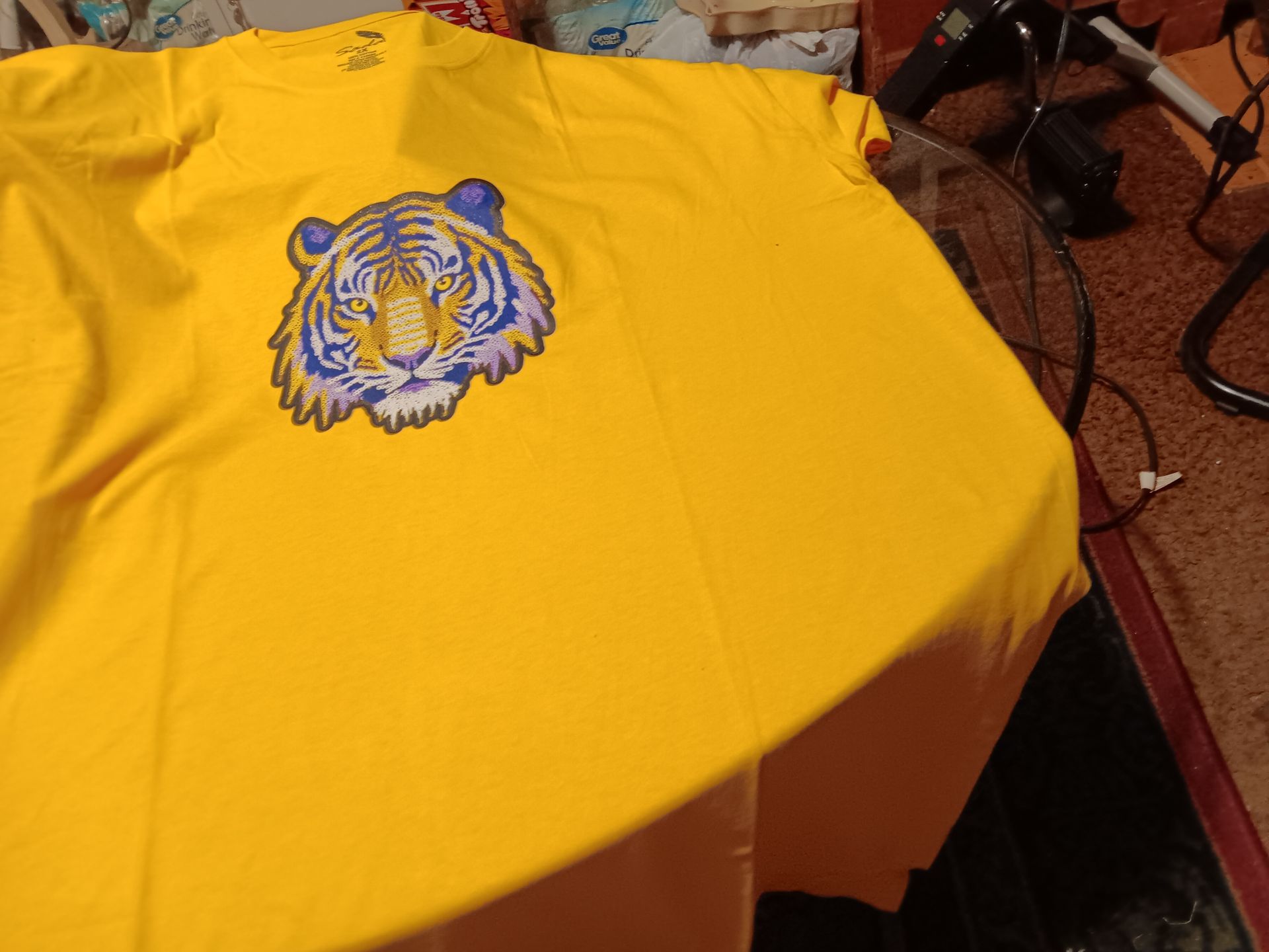 2x LSU shirt