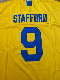 New 2026 Rams Stafford Yellow Jersey