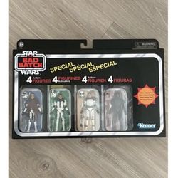 Star Wars Vintage Collection The Bad Batch 4-Pack Amazon Exclusive New Sealed