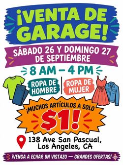 Venta De Ropa - Highland Park