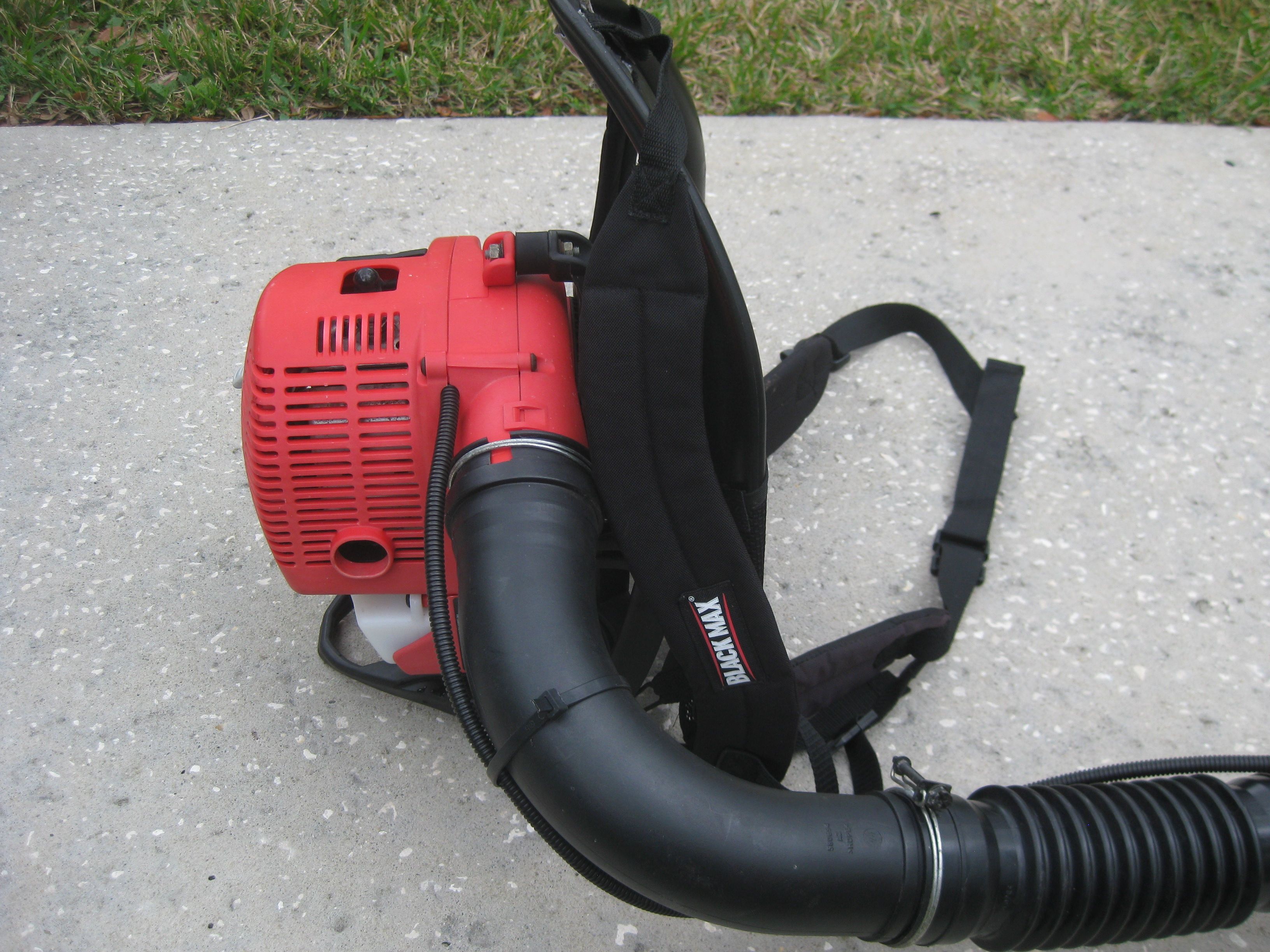 Black max leaf blower deals