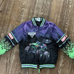 Monster Jam Boys Jacket Size 5-6