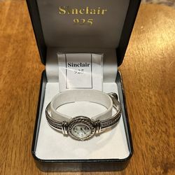 sinclair Sterling Silver Watch Women 925 