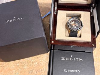 Zenith El Primero Stratos Spindrift Rose Gold Titanium Watch 86.2060.4061