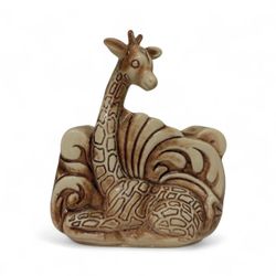 Vintage Ceramic Shawnee Pottery Giraffe Planter