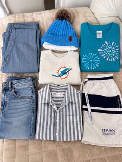 Boys Clothing Bundle – Size 6–7 – 7 Pieces