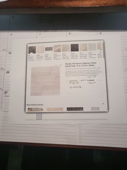 12/24x3/8 Porcelain Floor Or Wall Tiles 512 Sf.