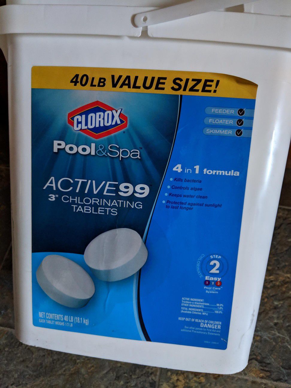 Clorox pool & spa 40 lb.
