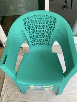 Plastic. Chair