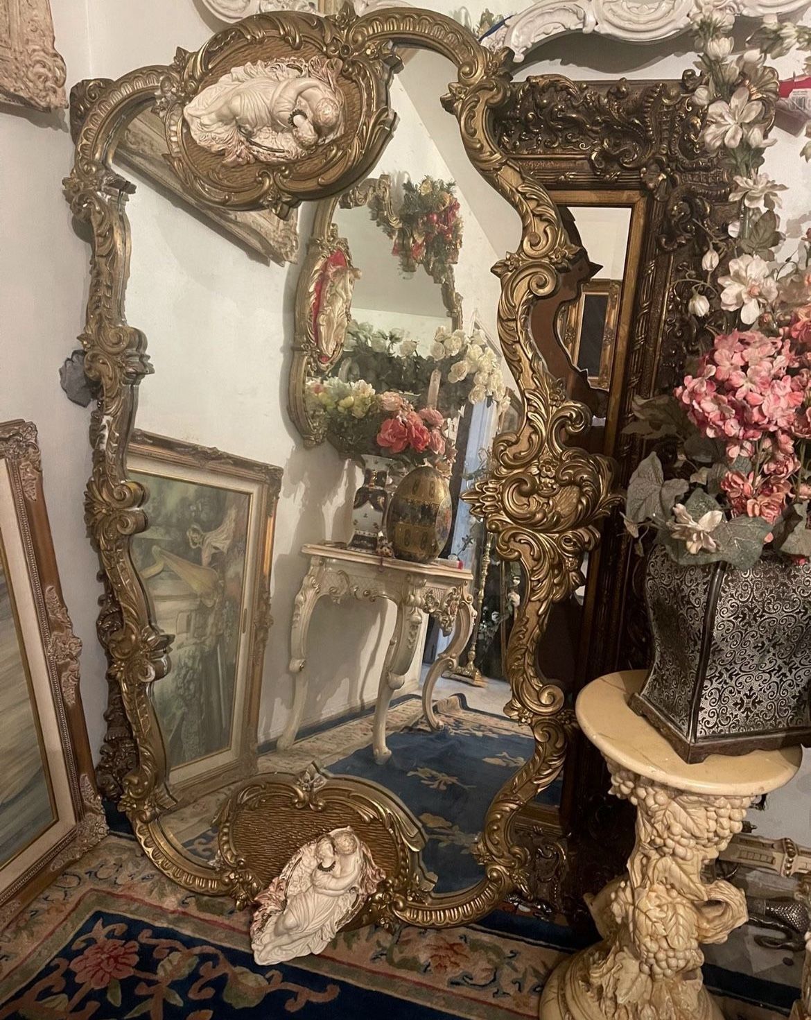 Gorgeous antique mirror
