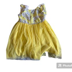 Yellow Kids Dress