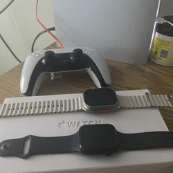 3 Apple Watches 2 Brands New Ultras And1 Used Se